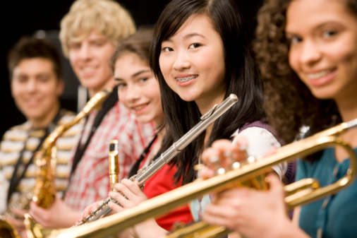 Picture of Children with Instruments